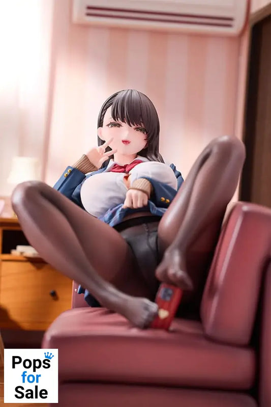 Original Character Statue 1/6 Self-feet Girl Tapestry Set Edition 17 cm