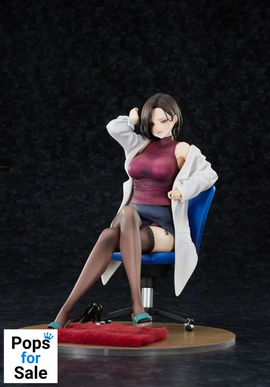 Original Character Statue 1/6 The Sulky School Nurse Illustrated by Keso Shirou 22 cm