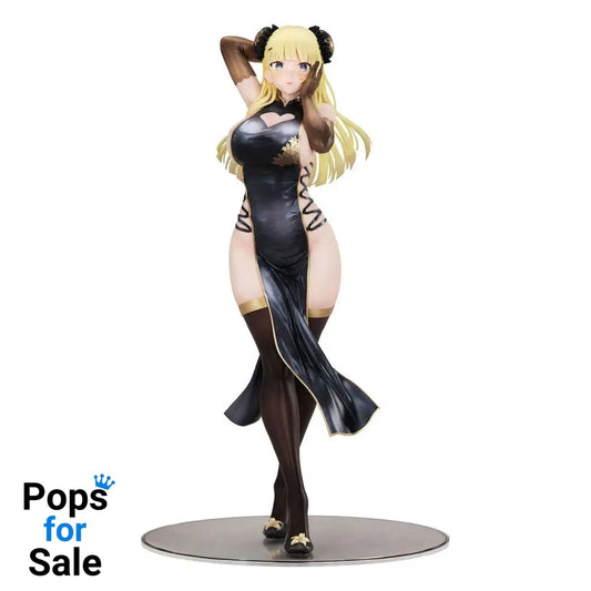 Original Character Statue 1/7 China Girl Black Ver. Illustrated by Oekakizuki 20 cm