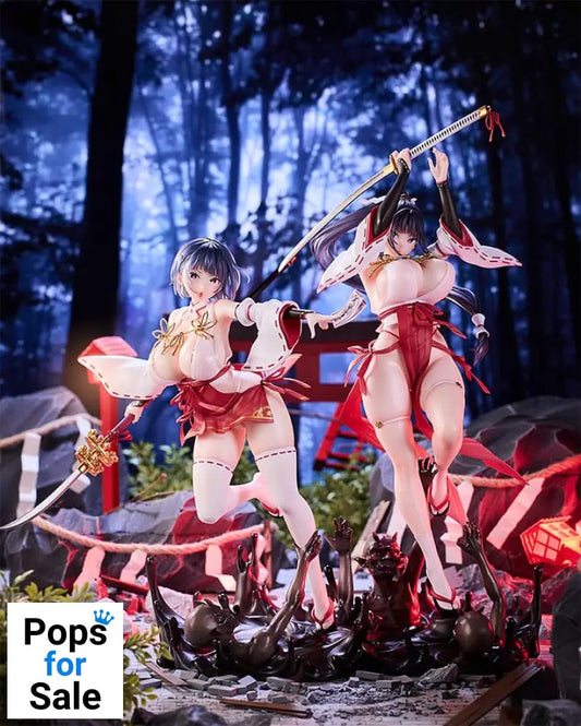 Original Character Statues 2-Pack 1/6 Sakuya Todo & Iori Todo