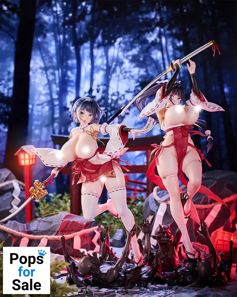 Original Character Statues 2-Pack 1/6 Sakuya Todo & Iori Todo