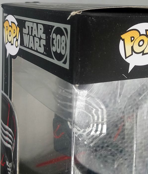 #308 Kylo Ren (Supreme Leader Lights & Sound) Star Wars Box Damaged Funko POP