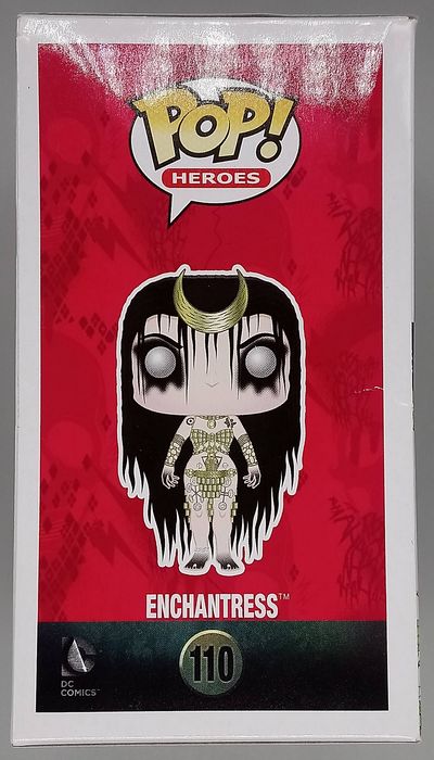 #110 Enchantress Suicide Squad DC Legion of Collectors Damaged Box Funko POP