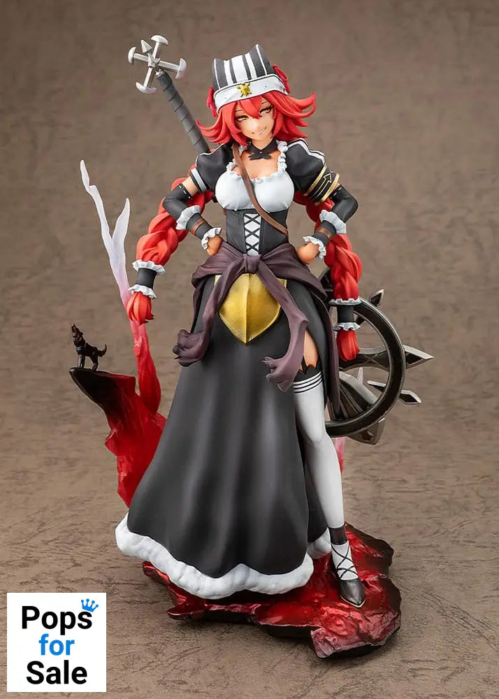 Overlord PVC Statue 1/8 Lupusregina Beta 10th Anniversary so-bin Ver. with Background Parts 22 cm