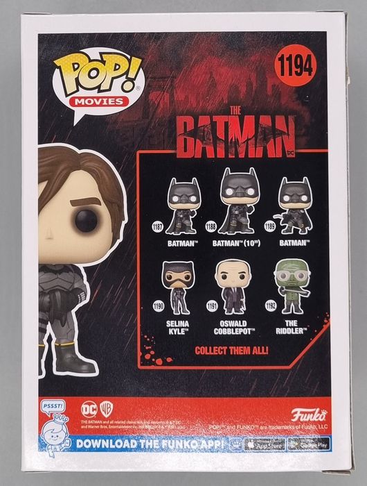 #1194 Bruce Wayne (Unmasked) DC - The Batman Funko POP