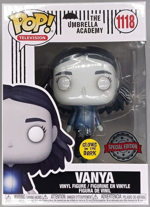 1118 Vanya (Levitating) - Glow - Umbrella Academy Funko POP - Box Damaged