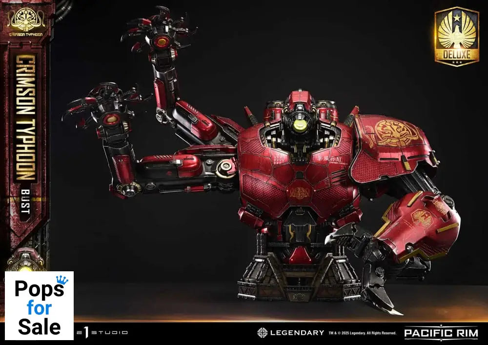 Pacific Rim Life Size Bust 1/1 Crimson Typhoon Deluxe Version 103 cm Lifesize busts