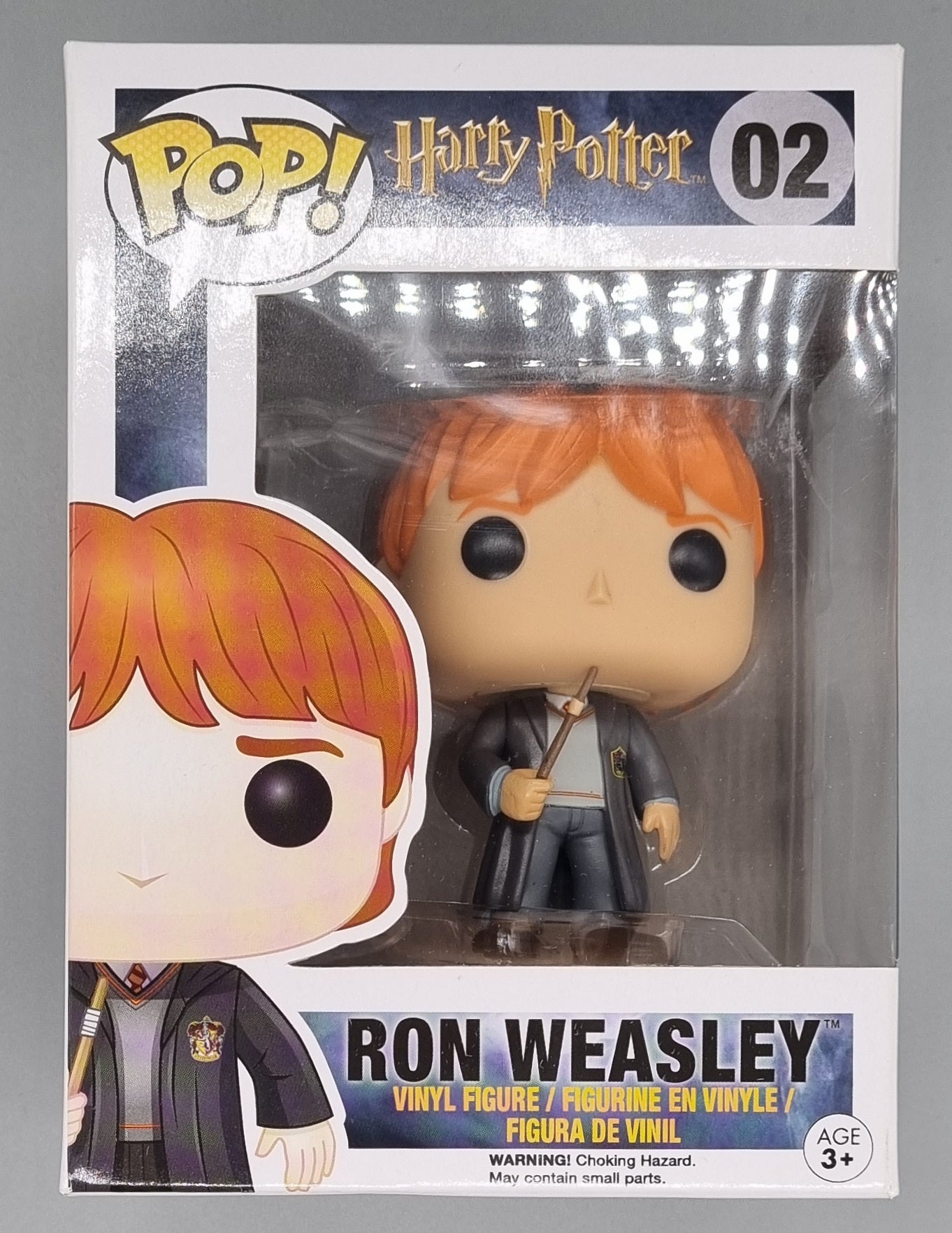 #02 Ron Weasley - Harry Potter - Brand New Funko POP in Protector