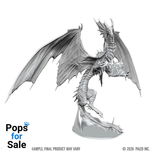 Pathfinder Deep Cuts Unpainted Boxed Miniature Adult Mirage Dragon 23 cm