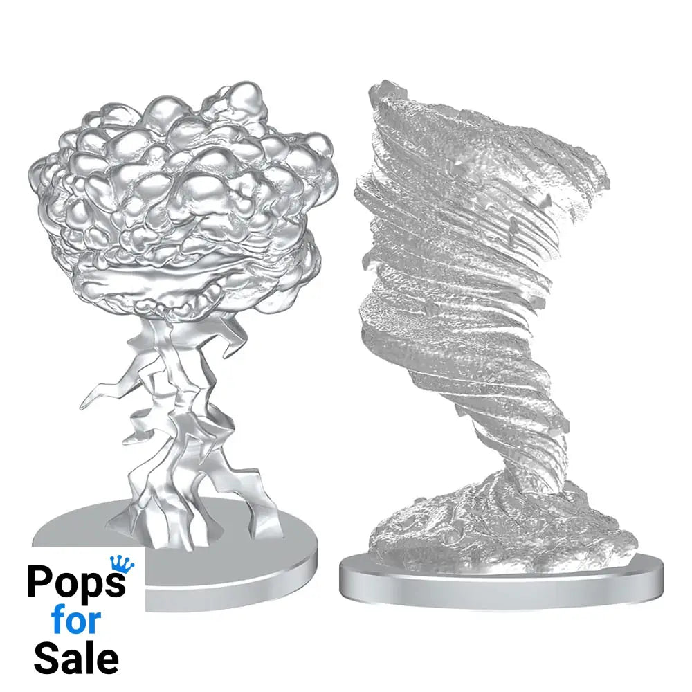 Pathfinder Deep Cuts Unpainted Miniatures Living Thunderclap & Living Whirlwind Miniature Gaming