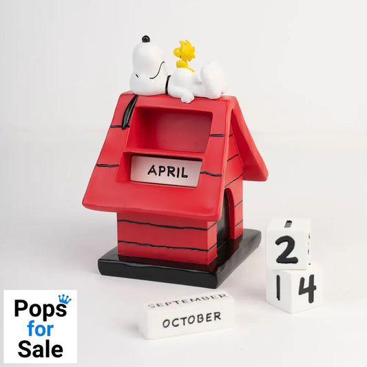 Peanuts 3D perpetual Calendar Snoopy Doghouse