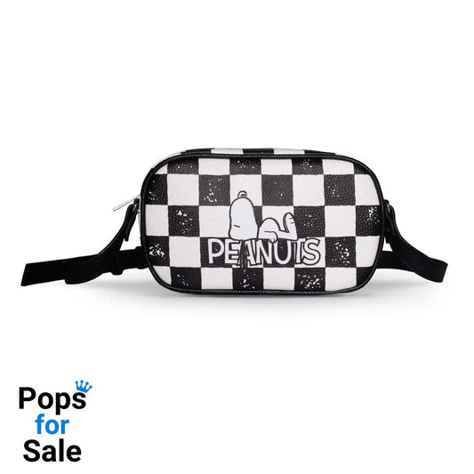 Peanuts Crossbody Checkerboard Logo