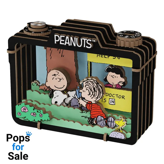 Peanuts Puremind Model Kit Wooden Theater Summer Snapshot