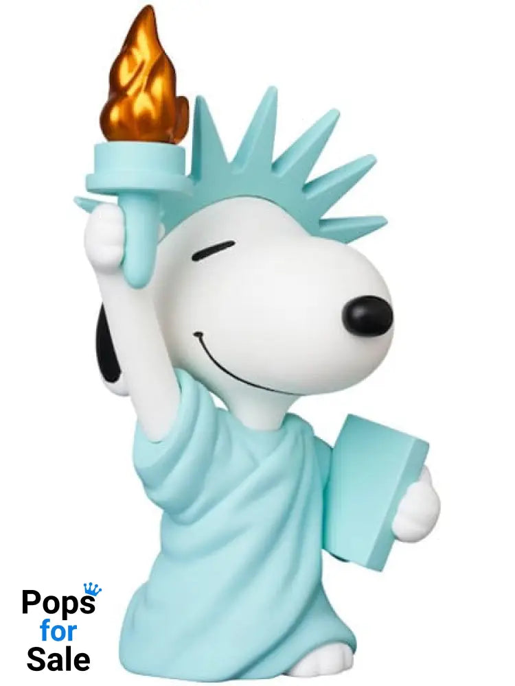 Peanuts UDF Series 17 Mini Figure Statue of Liberty Snoopy 7 cm Mini-figures