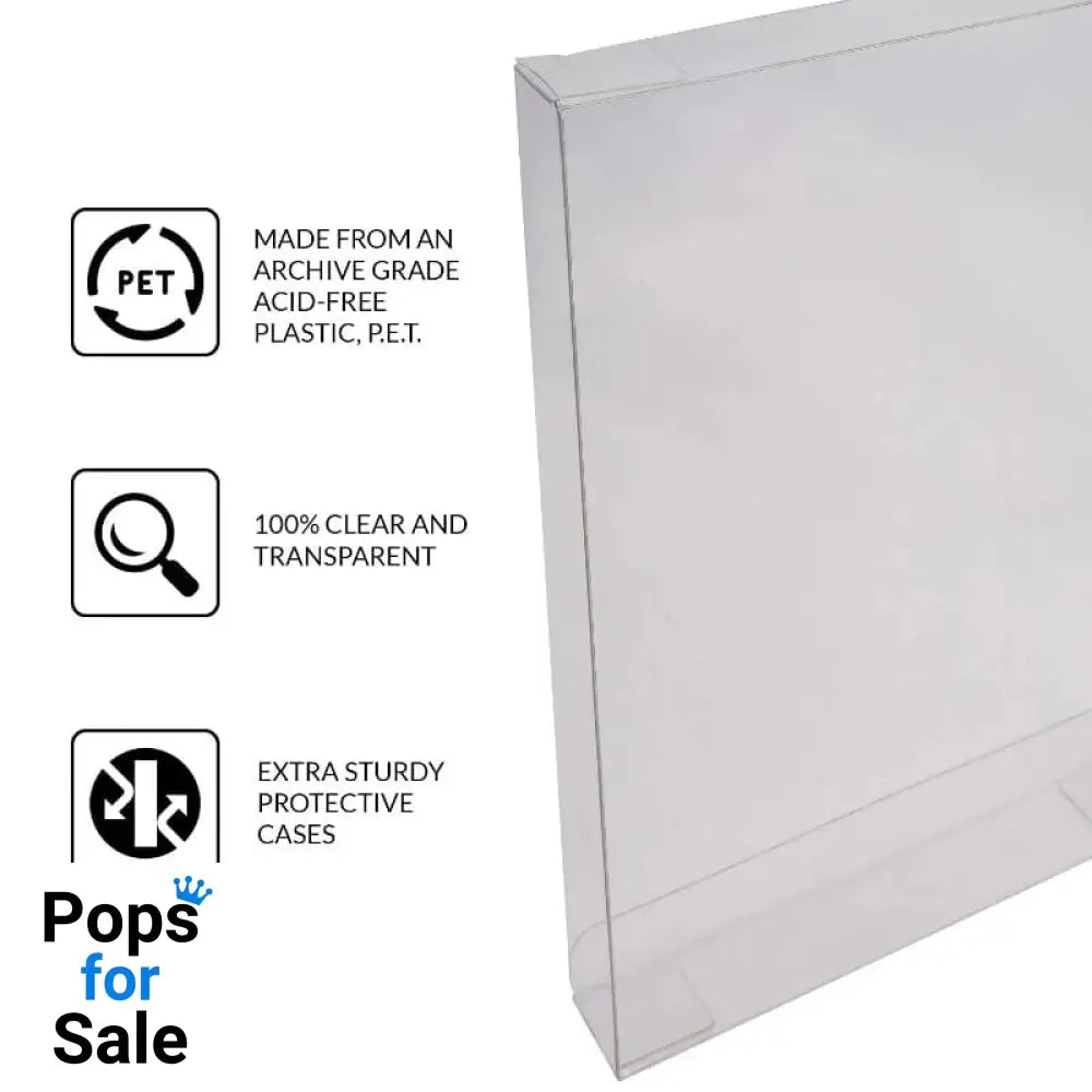 PET Protectors 25-Pack for VHS Boxes & Pouches