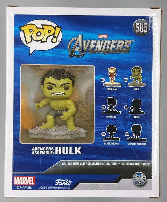 #585 Avengers Assemble: Hulk - Deluxe - Marvel Funko POP