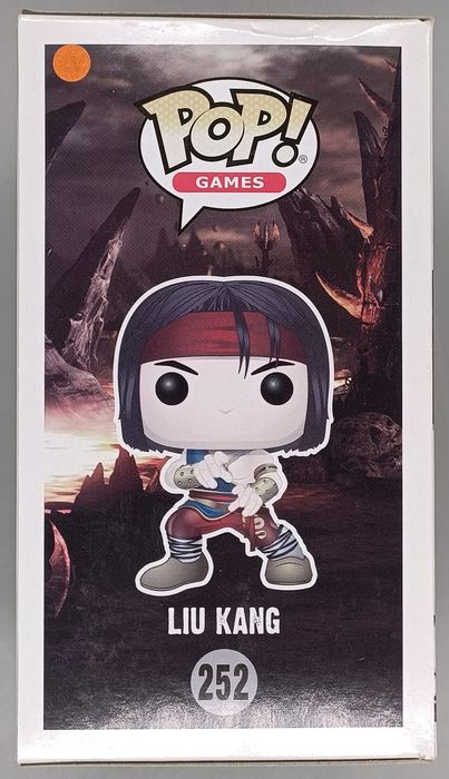 #252 Liu Kang - Mortal Kombat X - Box Damaged Funko POP