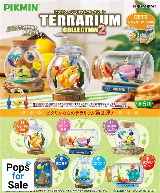 Pikmin Mini Figures 6 cm Terrarium Collection 2 Display (6)