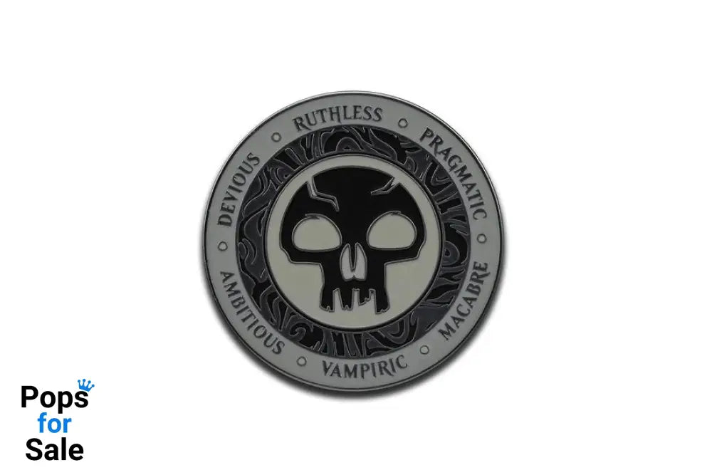 Pinfinity AR Pin: Black Mana Crest - Magic the Gathering PFMTG006 Pin