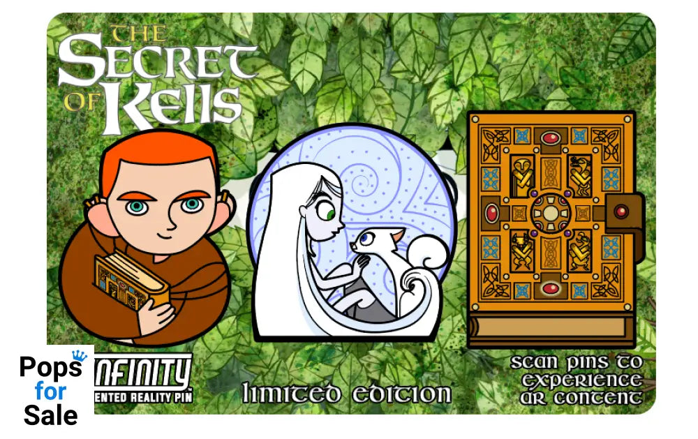 Pinfinity AR Pin: Limited Edition Secret Of Kells 3 Pin Set PCSKSET001 Pin
