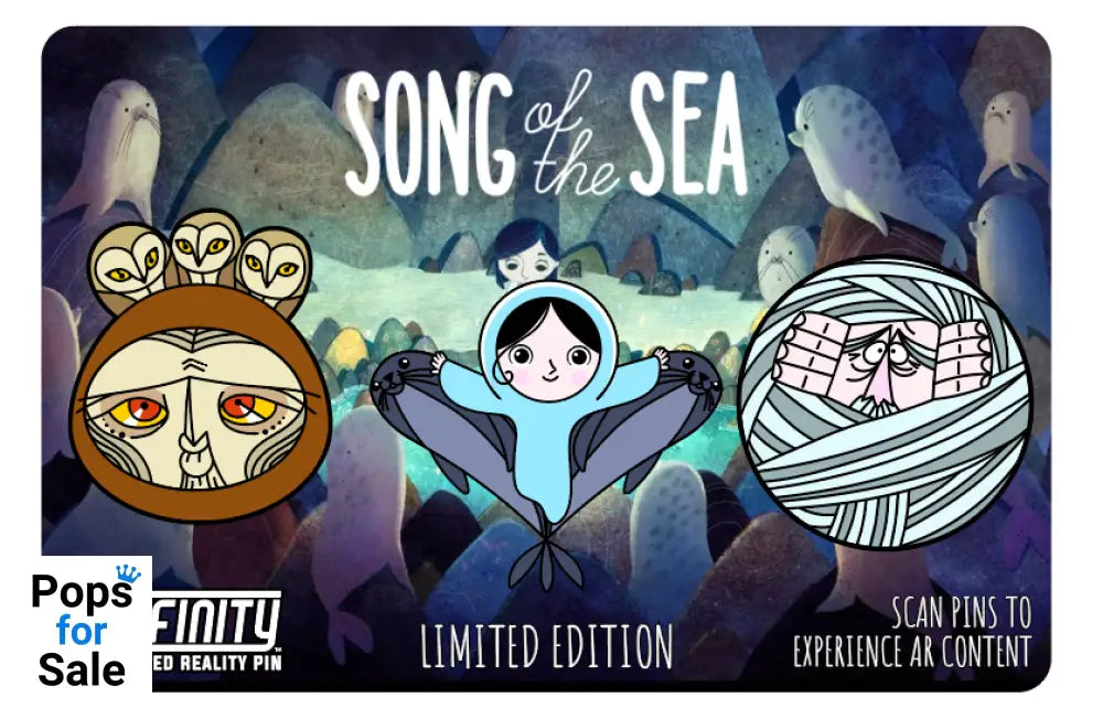 Pinfinity AR Pin: Limited Edition Song Of The Sea 3 Pin Set PCSSSSET001 Pin
