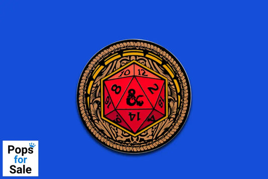 Pinfinity AR Pin: Ornate D20 - Dungeons & Dragons PFDD003 Pin
