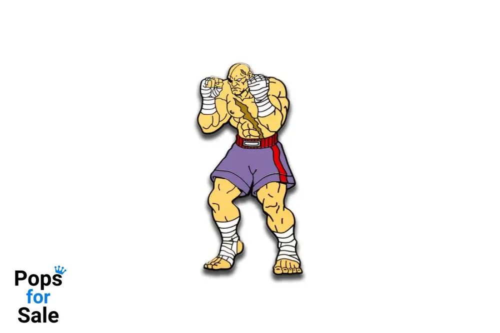 Pinfinity AR Pin: Sagat - Street Fighter PSF003 Pin