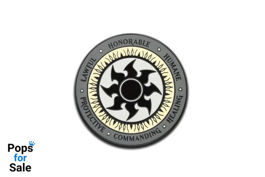 Pinfinity AR Pin: White Mana Crest - Magic the Gathering PFMTG008 Pin