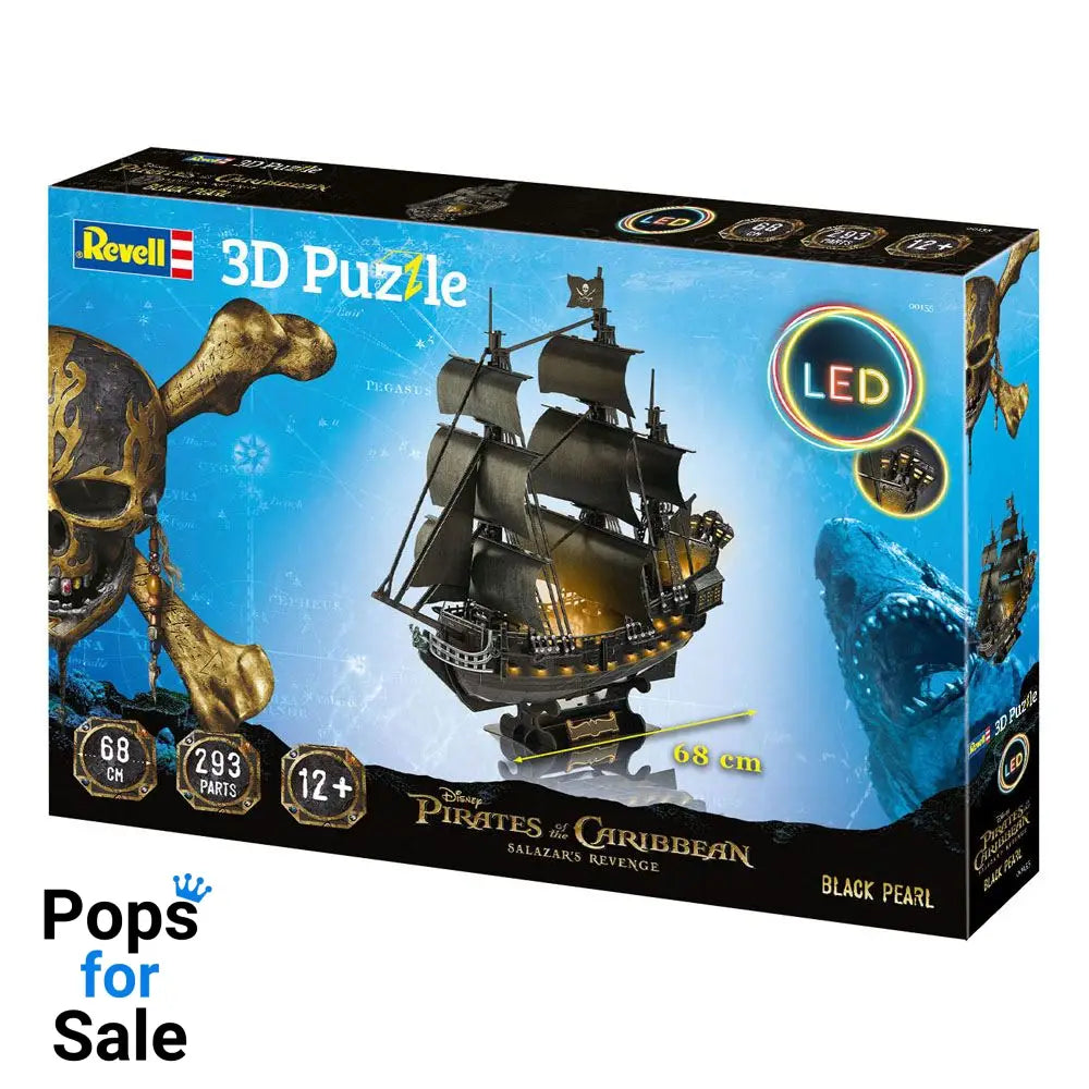 Pirates of the Caribbean: Dead Men Tell No Tales 3D Puzzle Black Pearl LED Edition Puzzles