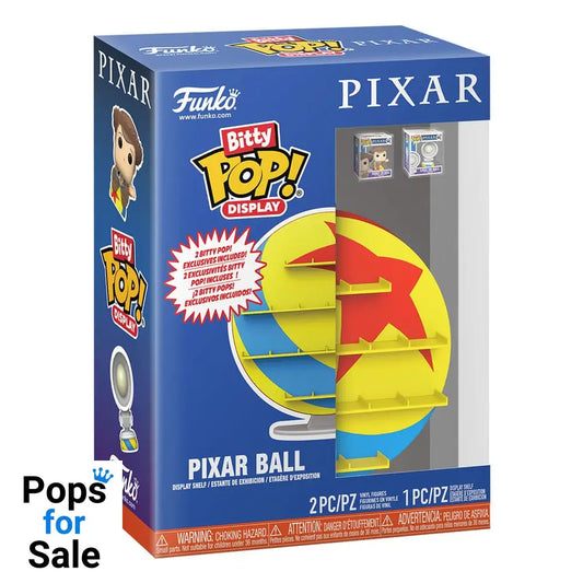 Pixar Bitty POP! Display with 2 Vinyl Figures Pixar Ball