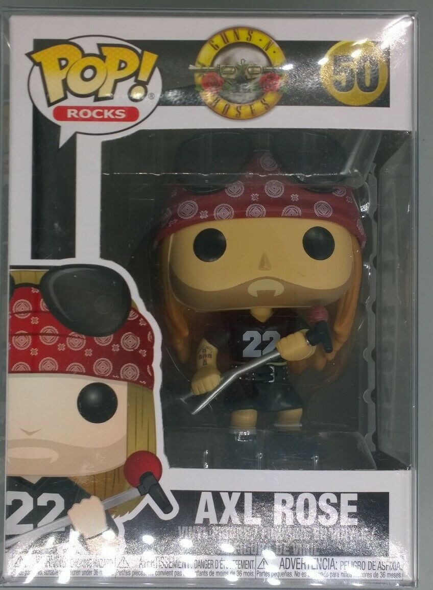 #50 Axl Rose - Guns n Roses - Music Funko POP