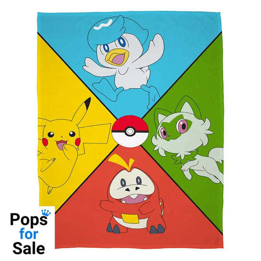 Pokemon blanket 4 Colours 130 x 170 cm