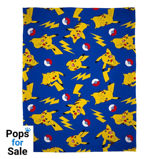 Pokemon blanket Pikachu Allover Print 130 x 170 cm