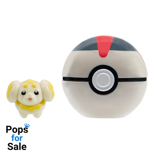 Pokémon Clip'n'Go Poké Balls Fidough & Timer Ball