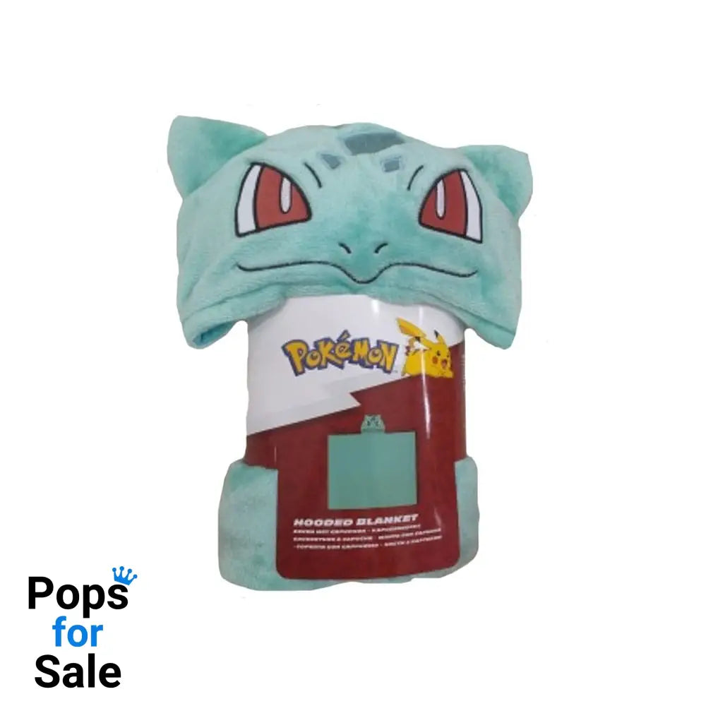 Pokémon Coral Hooded Blanket Bulbasaur 120 x 150 cm Blankets & Duvets
