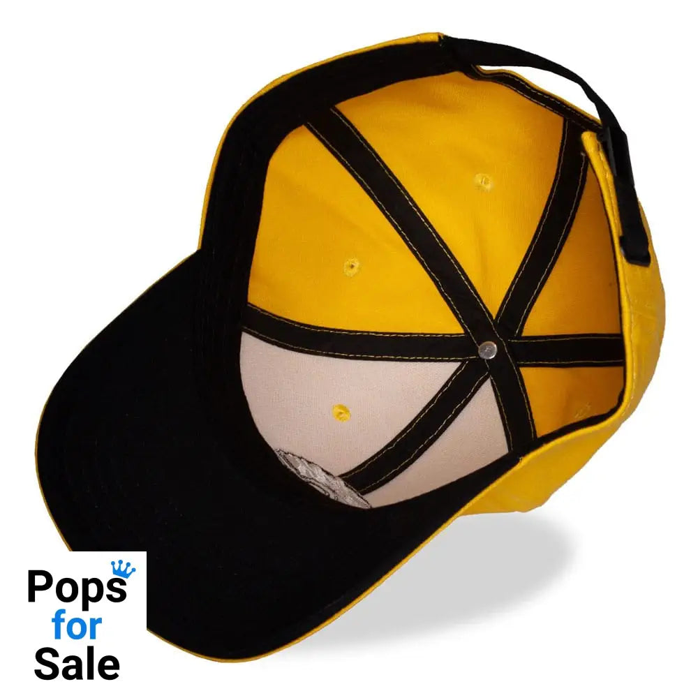 Pokemon Curved Bill Cap Pokeball yellow Beanies & Caps