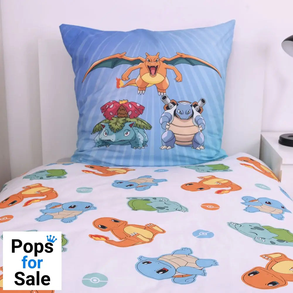 Pokemon Duvet Set Group B 135 x 200 cm / 80 x 80 cm