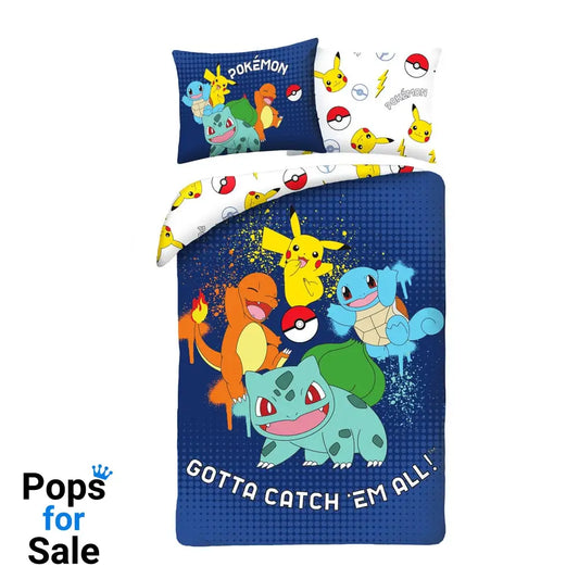 Pokémon Duvet Set Ver. 10 140 x 200 cm / 70 x 90 cm