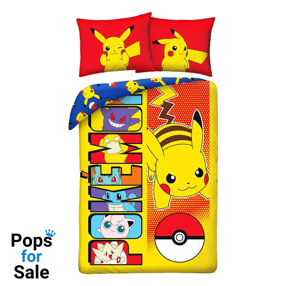 Pokémon Duvet Set Ver. 15 140 x 200 cm / 70 x 90 cm Blankets & Duvets