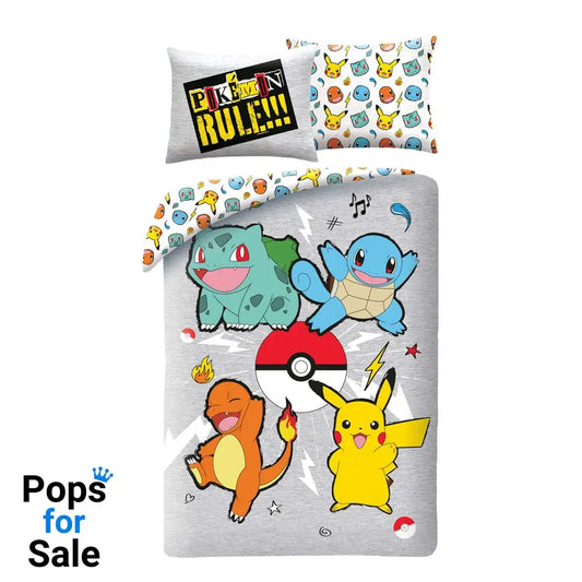 Pokémon Duvet Set Ver. 5 140 x 200 cm / 70 x 90 cm