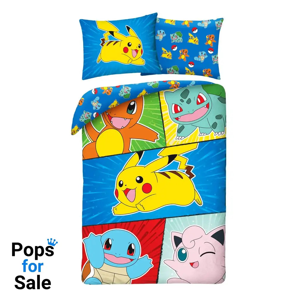 Pokémon Duvet Set Ver. 7 140 x 200 cm / 70 x 90 cm Blankets & Duvets