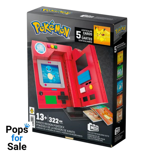Pokémon MEGA Building Kit Kanto Region Pokédex