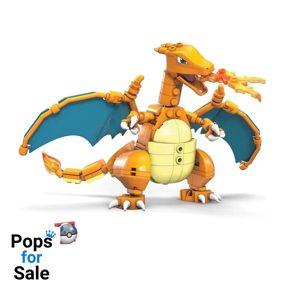 Pokémon Mega Construx Wonder Builders Construction Set Charizard 10 cm Construction kits
