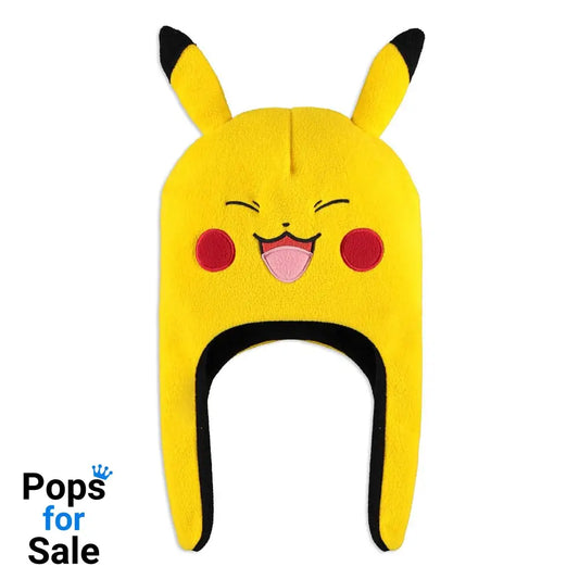Pokemon Ski Beanie Polar Fleece Pikachu
