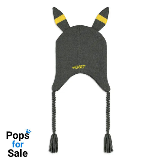 Pokemon Ski Beanie Umbreon Knitted Sherpa