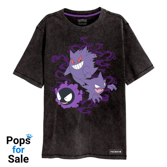 Pokemon T-Shirt Ghosts Size L