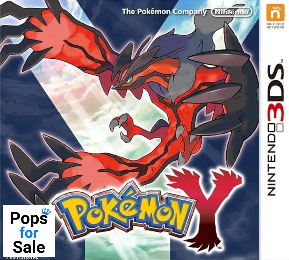 Pokemon Y for Nintendo 3DS