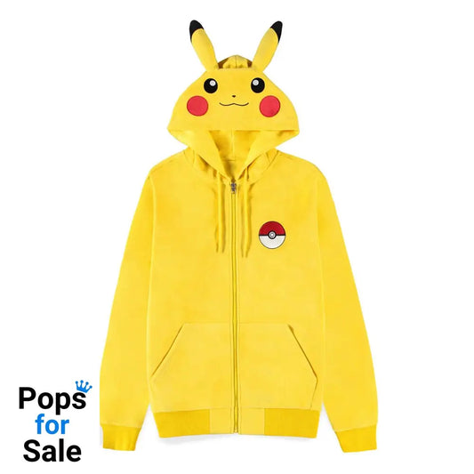 Pokémon Zipper Hoodie Pikachu Size XL