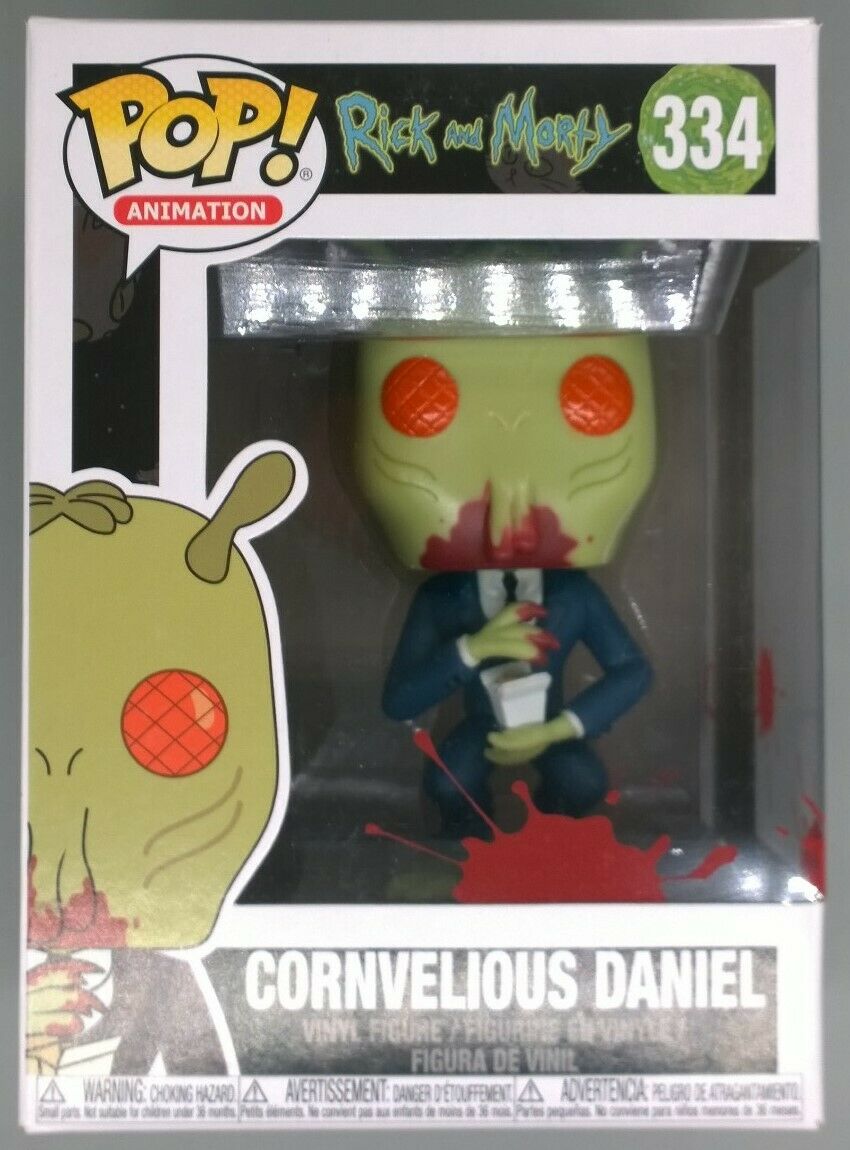 334 Cornvelious Daniel - Rick and Morty Funko POP