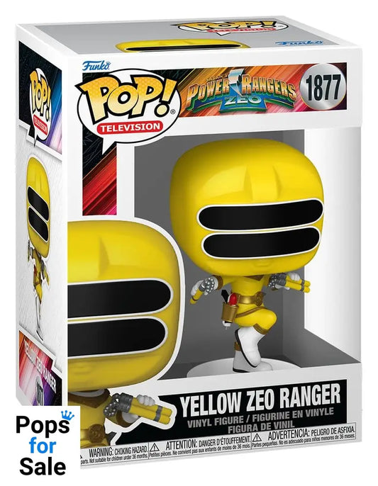 Power Rangers Zeo POP! Movies Vinyl Figures Zeo Ranger Yellow 9 cm